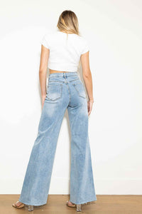 Chrissy Cross High Waisted Jeans **ONLINE EXCLUSIVE