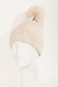 Shar Knit Beanie Hat
