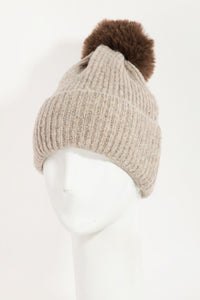 Shar Knit Beanie Hat
