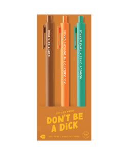 Don't Be A D*ck Jotter Pen Set