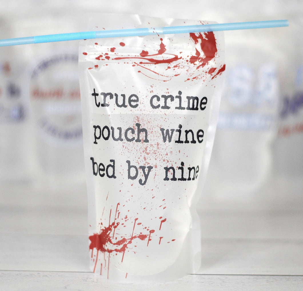 True Crime Drink Pouch