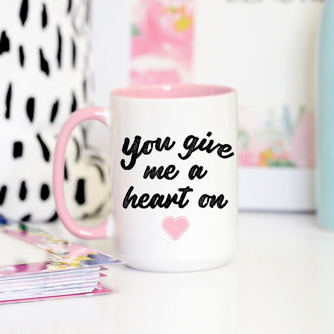 Heart On Mug
