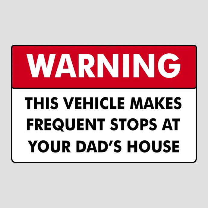 Frequent Stops Sticker